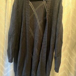 Cozy black and tan Knit Sweaters